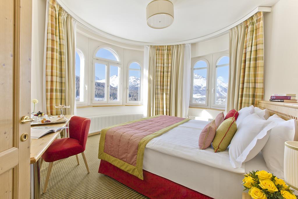 Schloss Hotel&Spa Pontresina Esterno foto