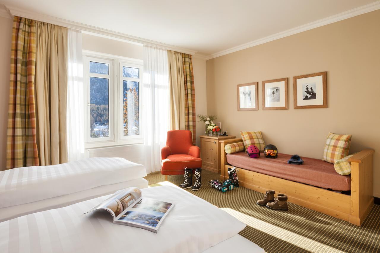Schloss Hotel&Spa Pontresina Esterno foto