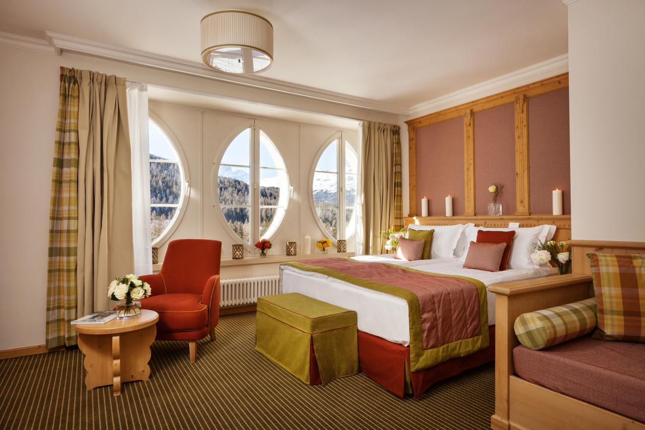 Schloss Hotel&Spa Pontresina Esterno foto