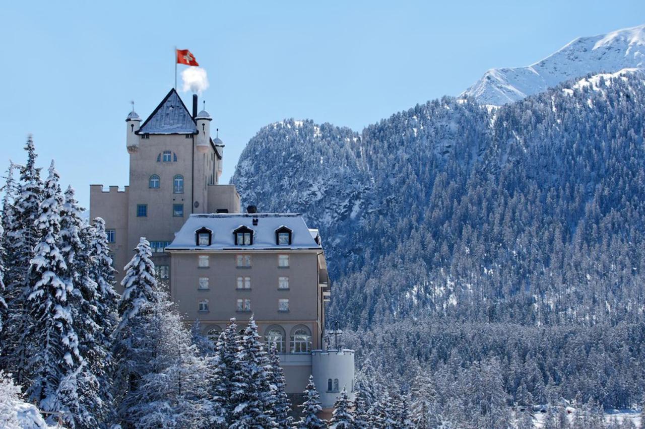 Schloss Hotel&Spa Pontresina Esterno foto
