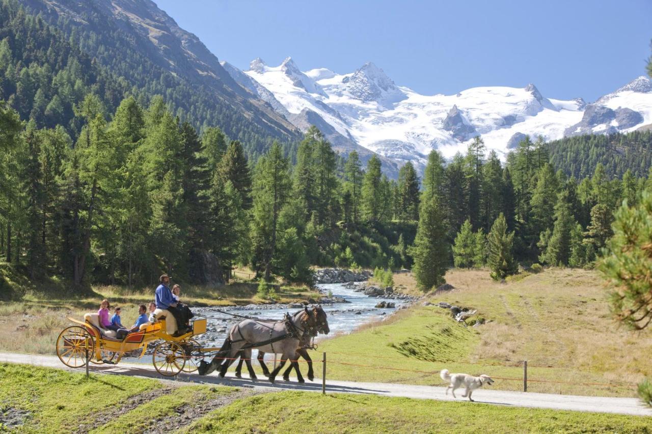 Schloss Hotel&Spa Pontresina Esterno foto